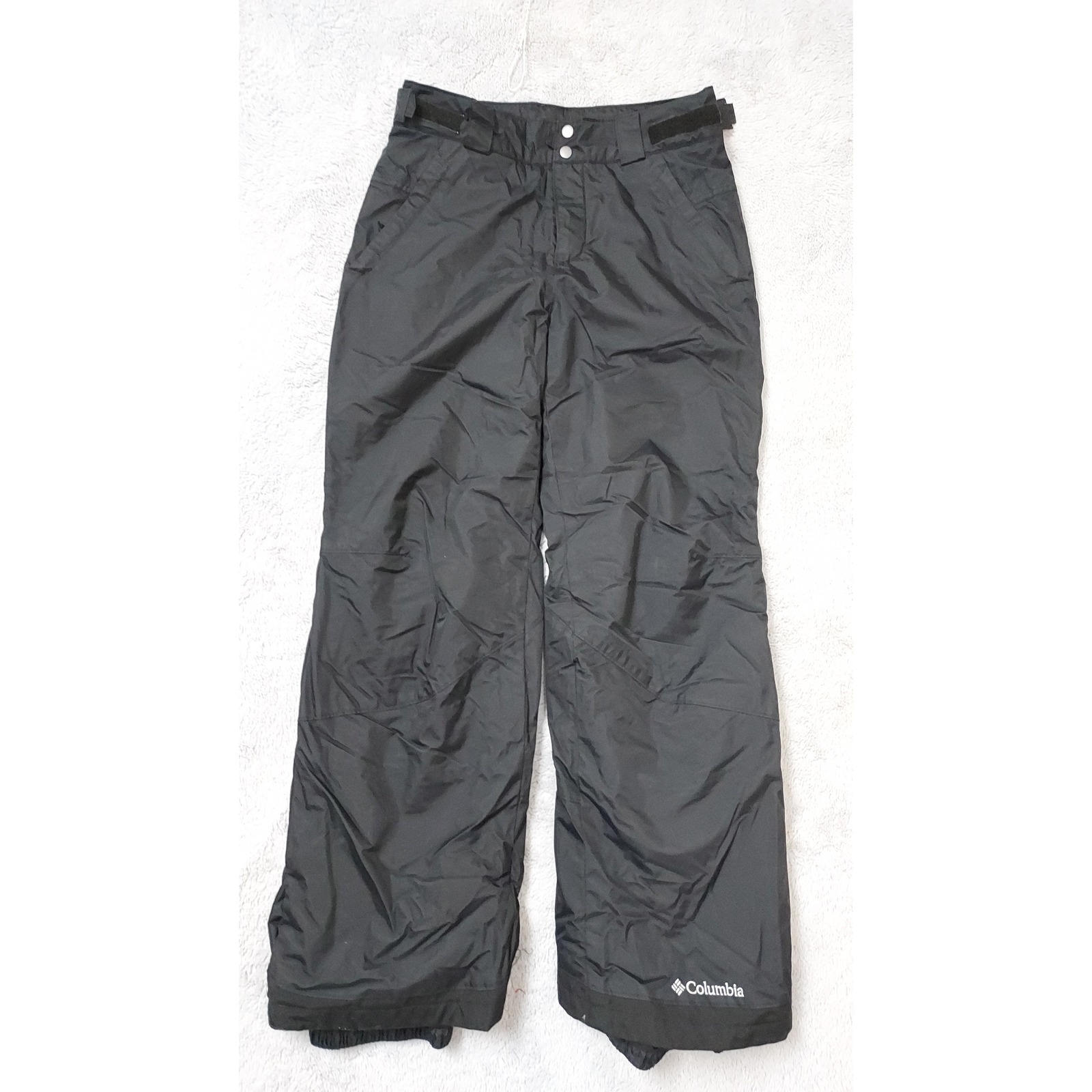 Columbia Snow Pants Mens Large Arctic Trip Omni Tech Winter Snowboard Black L